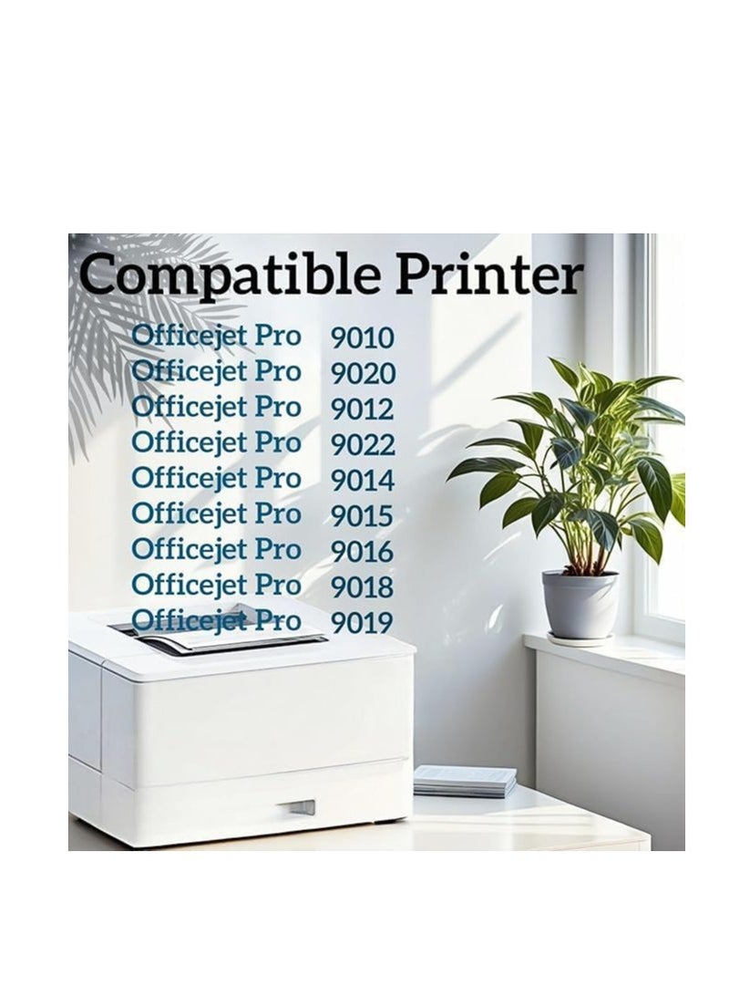 Terabyte 963XL Ink Cartridges Multipack Replacement for 963XL Ink Cartridges Multipack Compatible for Officejet Pro 9010 9012 9015 9016 9020(4 Pack) - Image 2